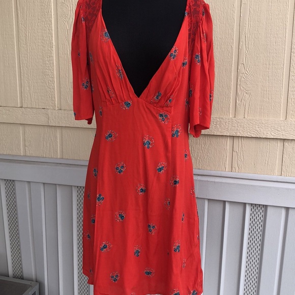 Gorgeous Free People Mini Dress size 12! - Picture 5 of 14